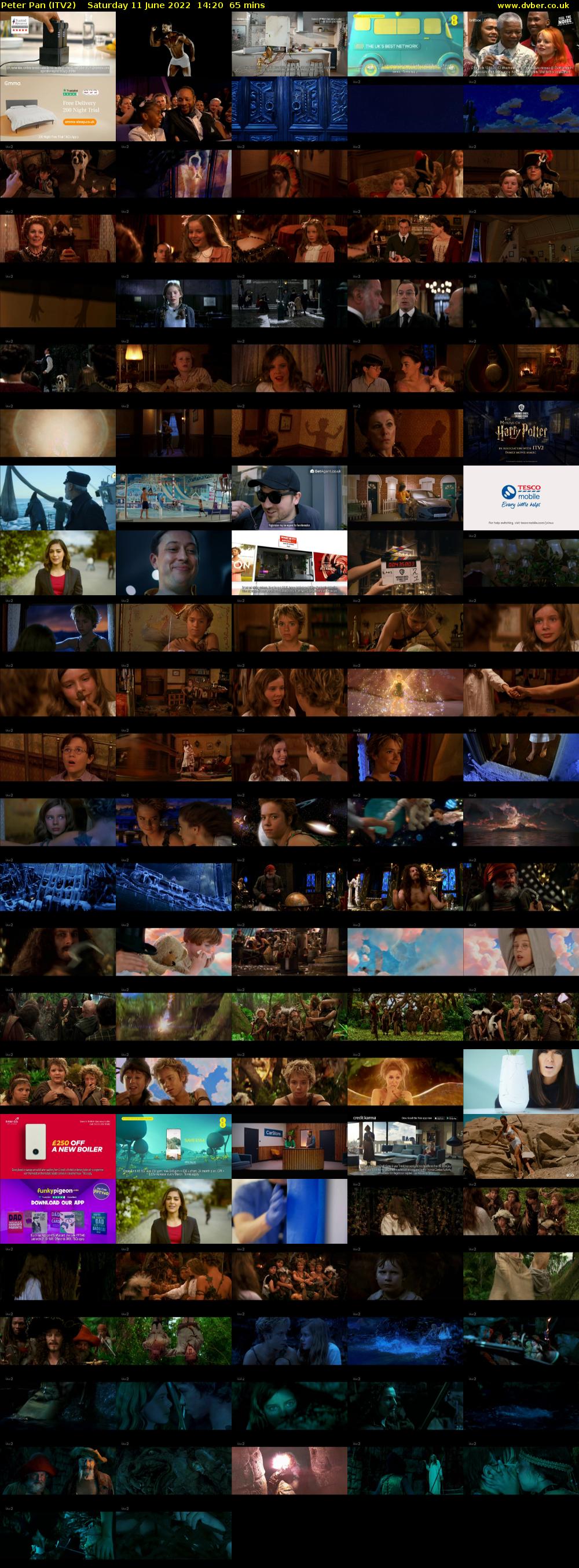 Peter Pan (ITV2) Saturday 11 June 2022 14:20 - 15:25
