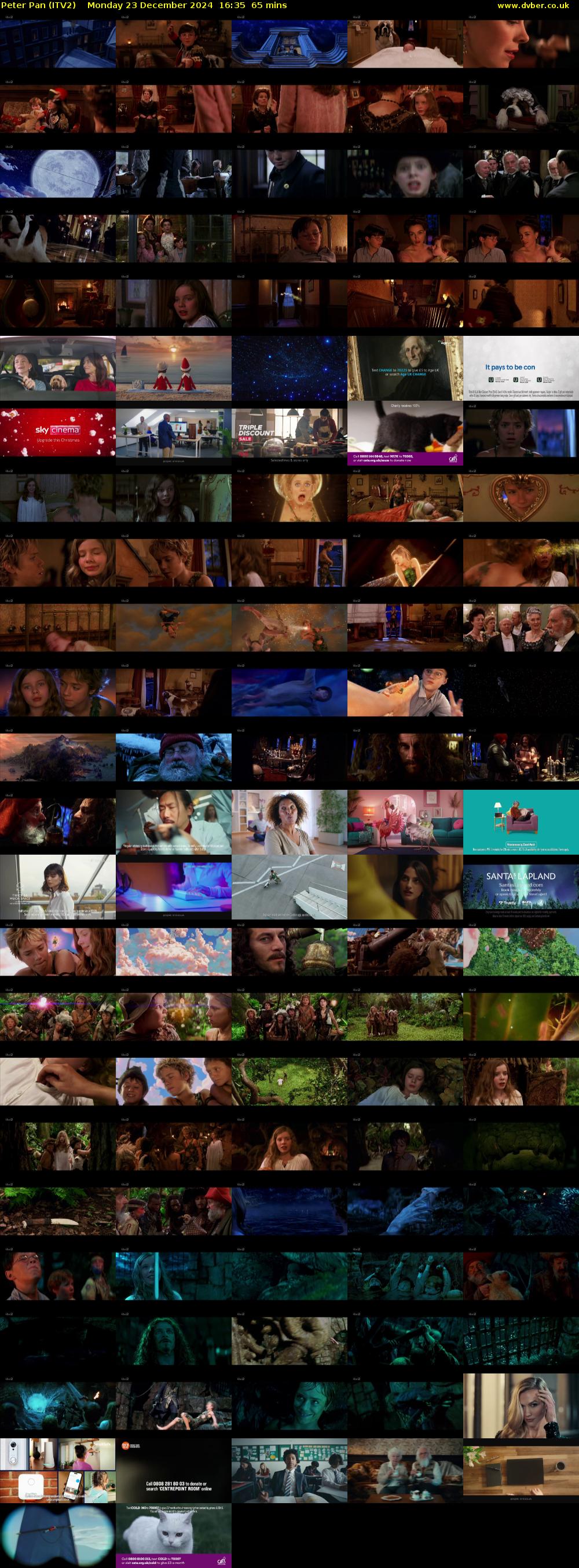 Peter Pan (ITV2) Monday 23 December 2024 16:35 - 17:40