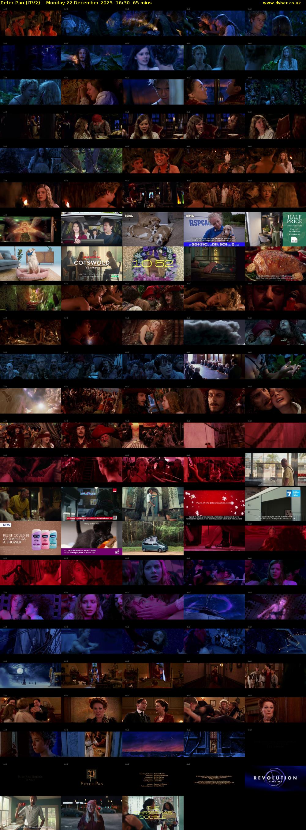 Peter Pan (ITV2) Monday 22 December 2025 16:30 - 17:35