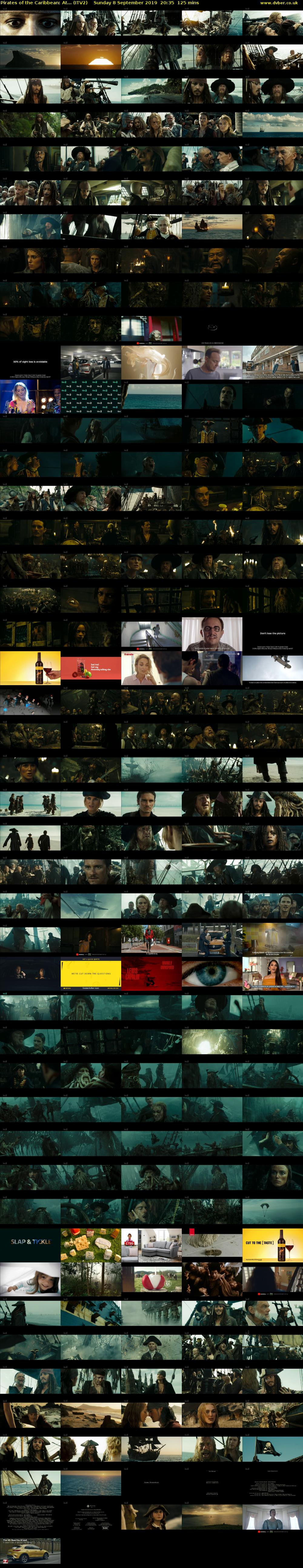 Pirates of the Caribbean: At... (ITV2) Sunday 8 September 2019 20:35 - 22:40