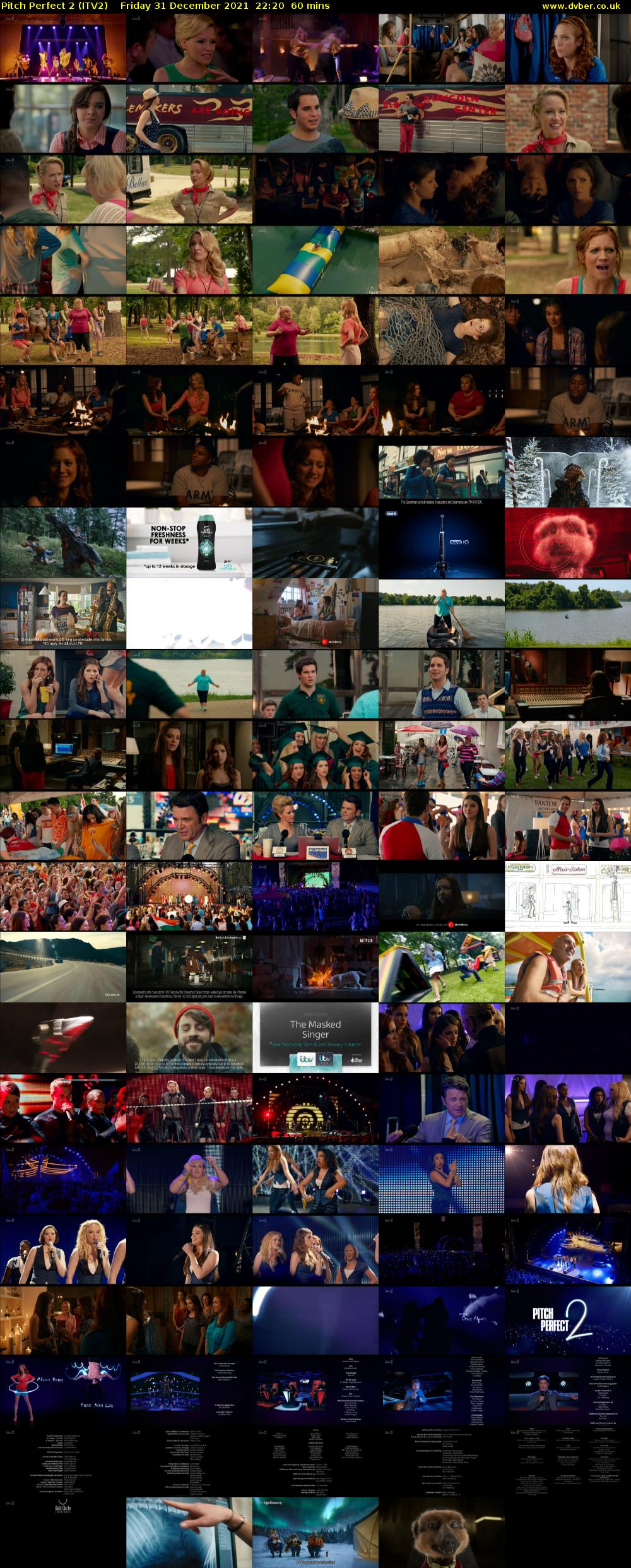 Pitch Perfect 2 (ITV2) Friday 31 December 2021 22:20 - 23:20