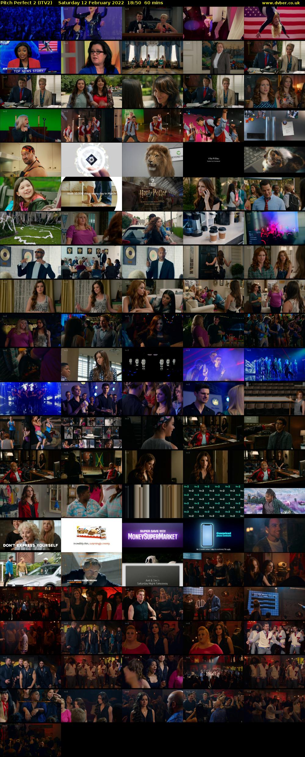 Pitch Perfect 2 (ITV2) Saturday 12 February 2022 18:50 - 19:50