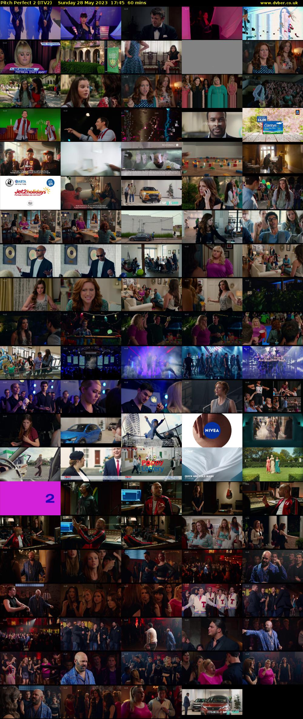 Pitch Perfect 2 (ITV2) Sunday 28 May 2023 17:45 - 18:45