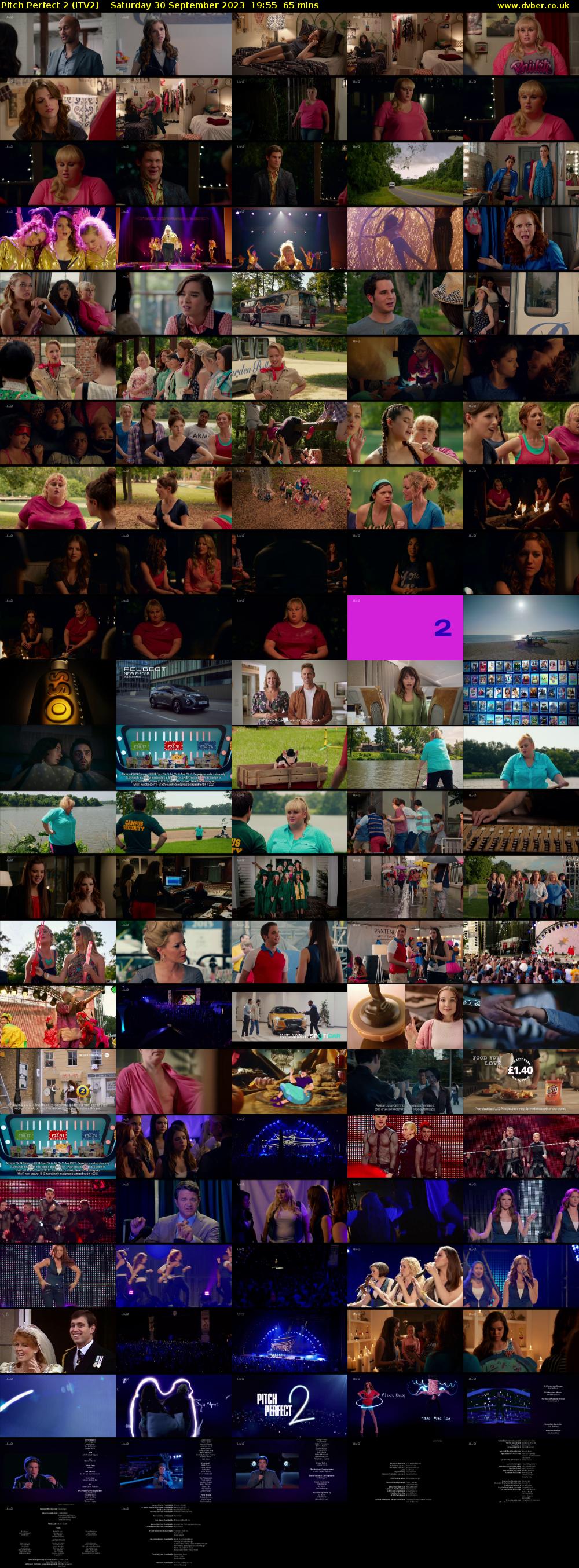 Pitch Perfect 2 (ITV2) Saturday 30 September 2023 19:55 - 21:00