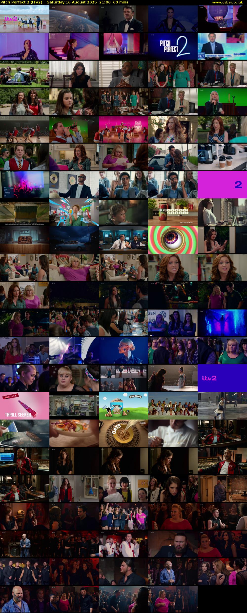 Pitch Perfect 2 (ITV2) Saturday 16 August 2025 21:00 - 22:00