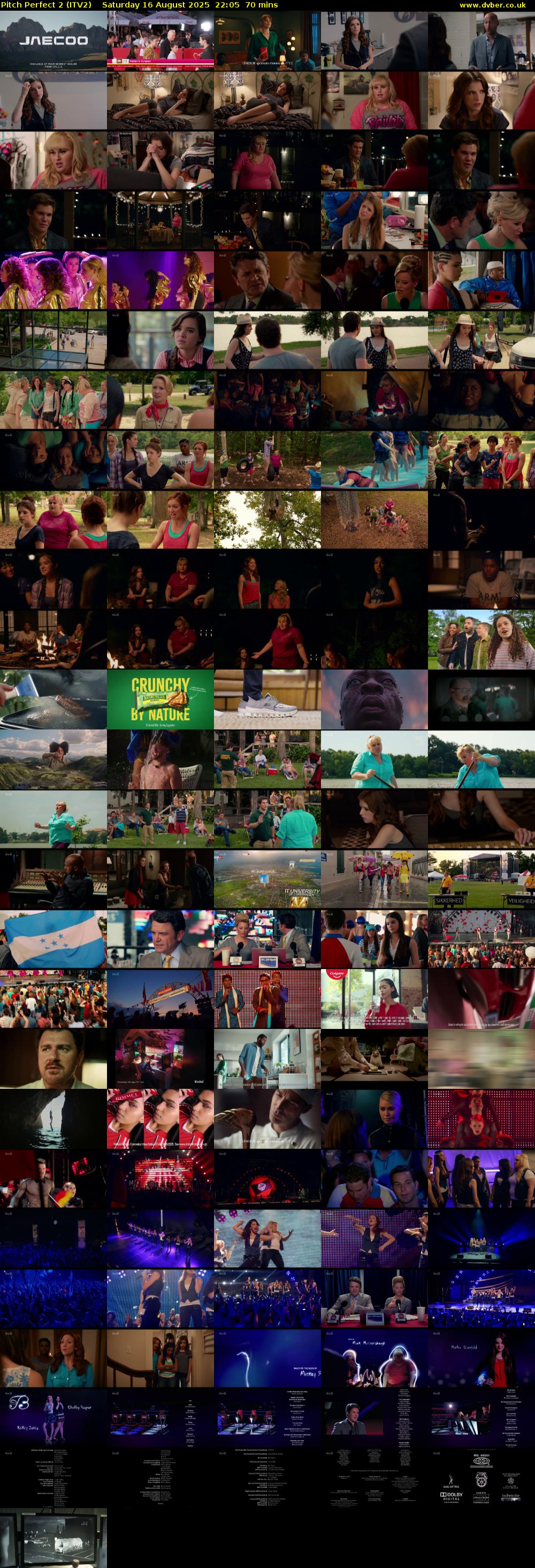 Pitch Perfect 2 (ITV2) Saturday 16 August 2025 22:05 - 23:15