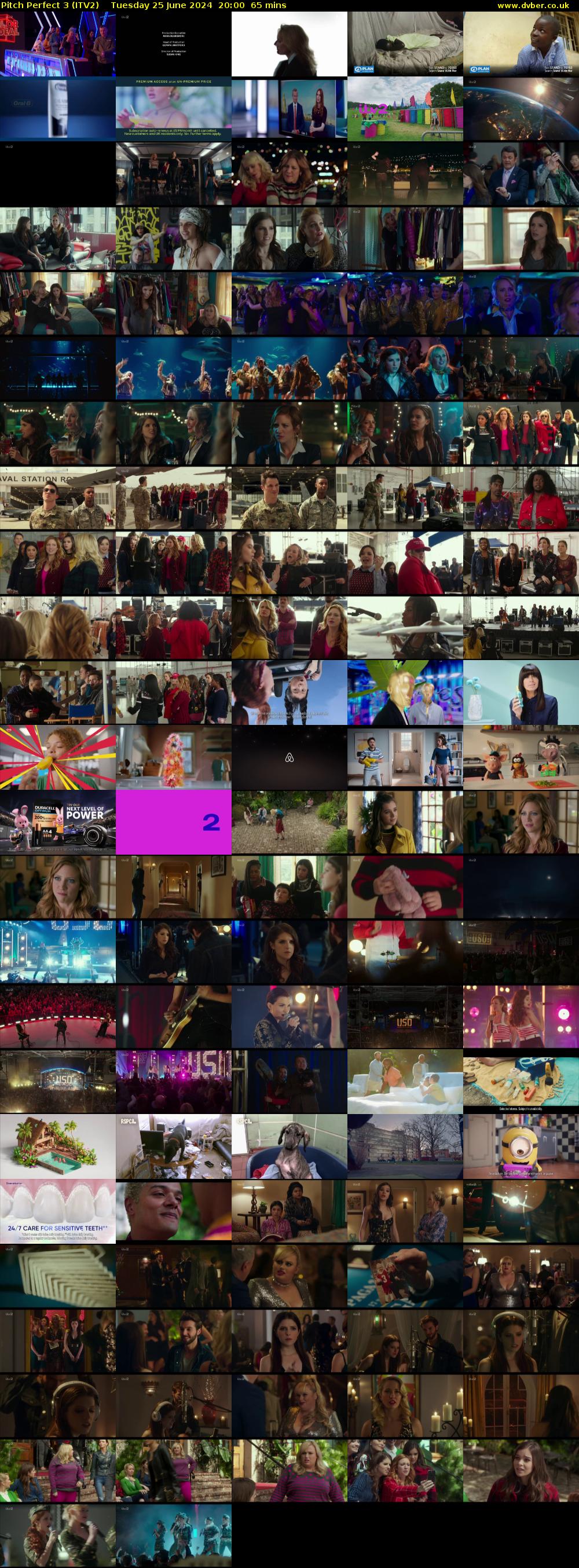 Pitch Perfect 3 (ITV2) Tuesday 25 June 2024 20:00 - 21:05