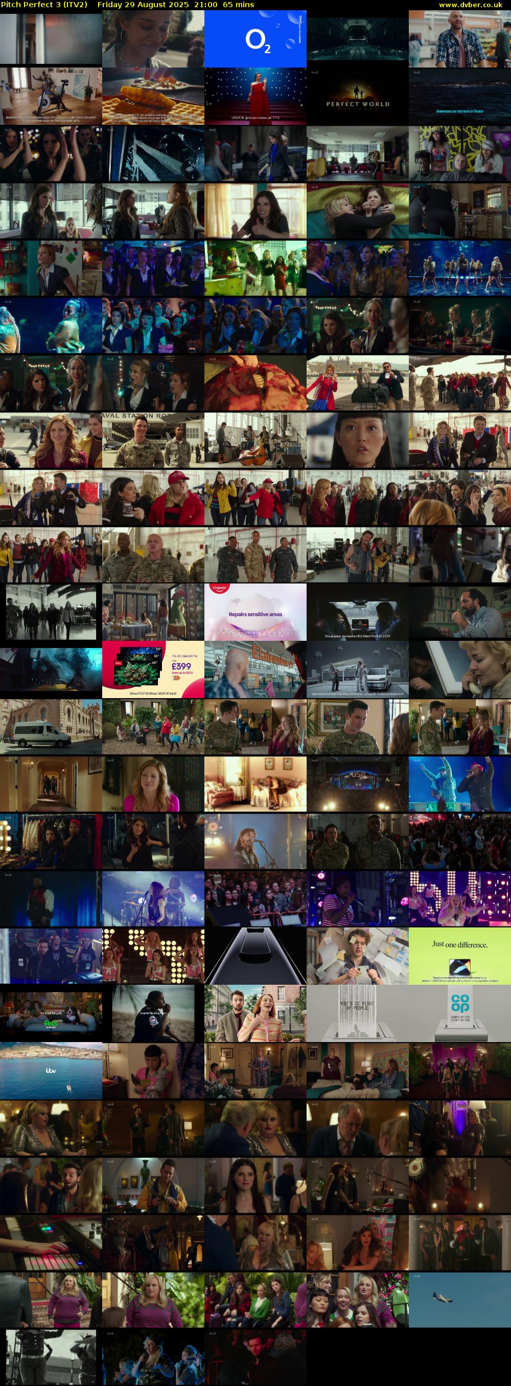 Pitch Perfect 3 (ITV2) Friday 29 August 2025 21:00 - 22:05