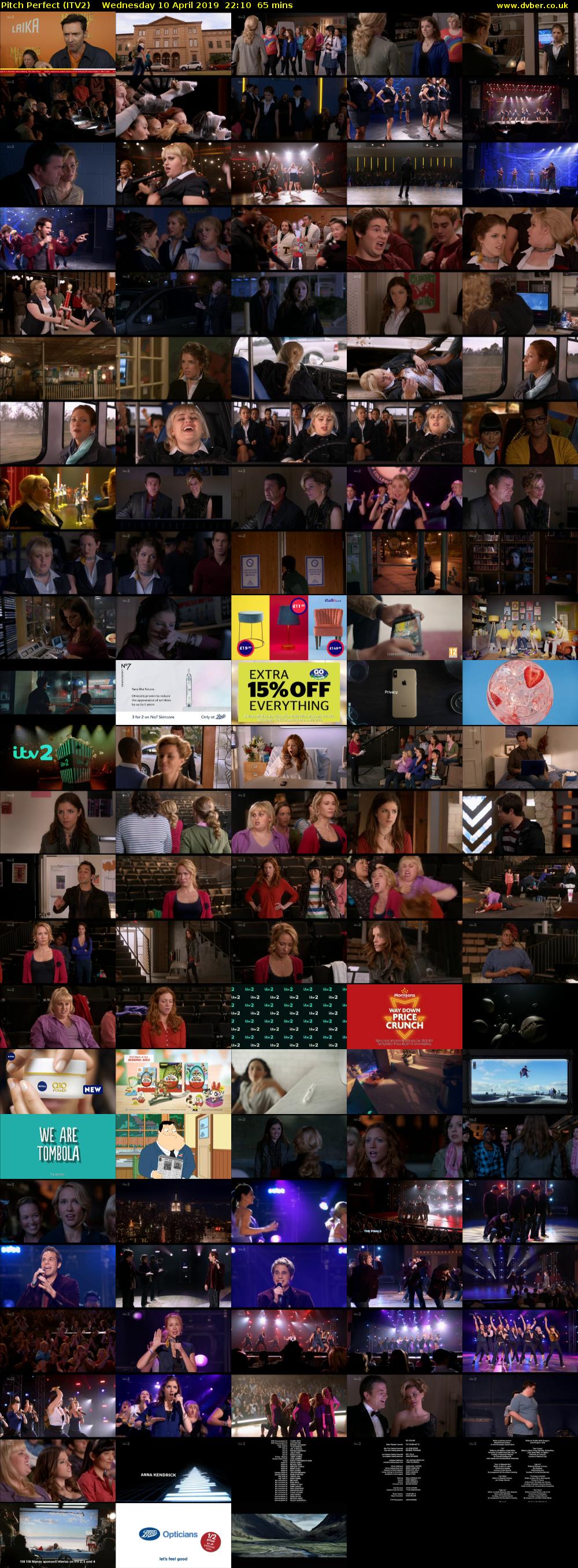 Pitch Perfect (ITV2) Wednesday 10 April 2019 22:10 - 23:15