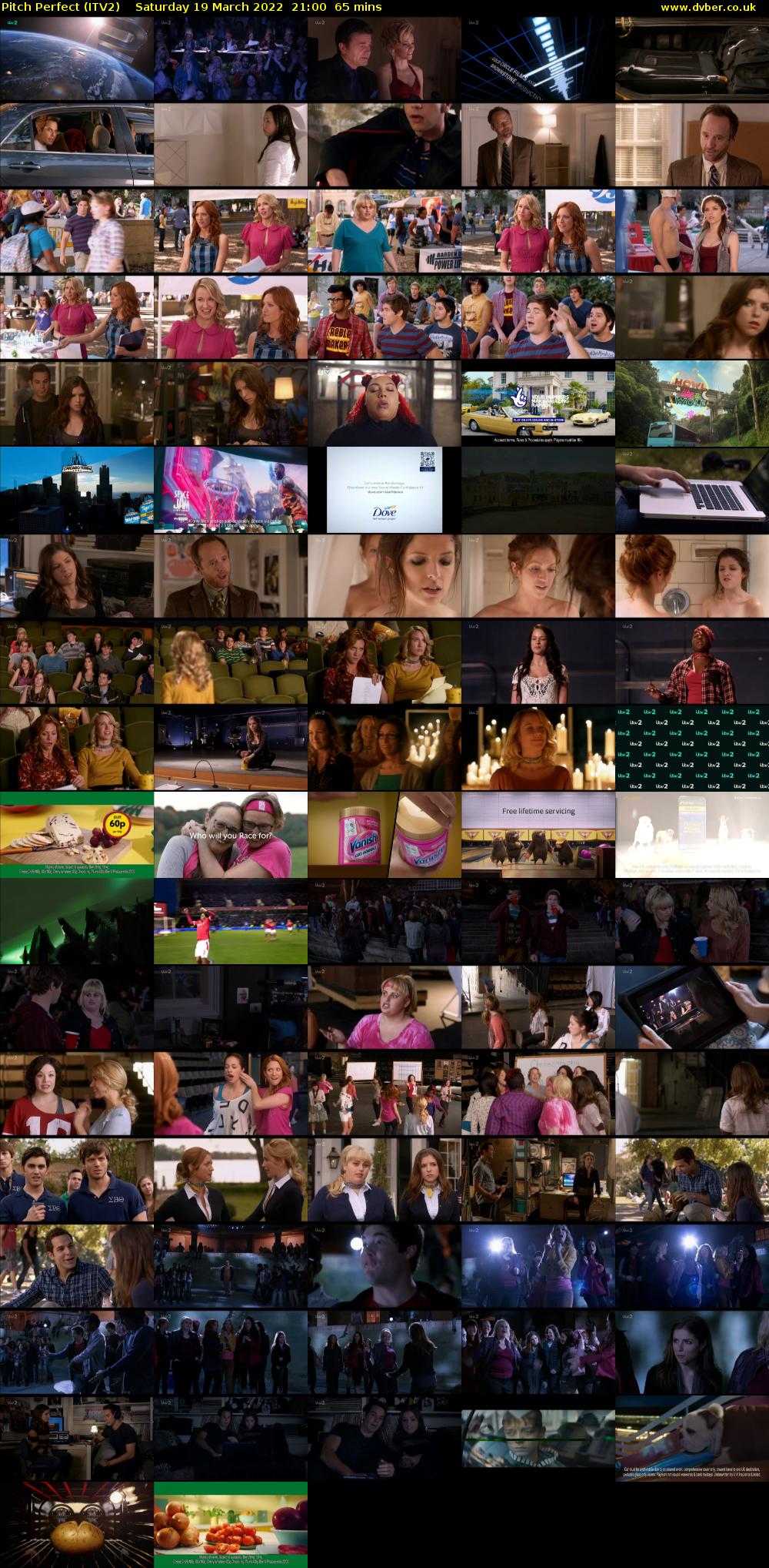 Pitch Perfect (ITV2) Saturday 19 March 2022 21:00 - 22:05