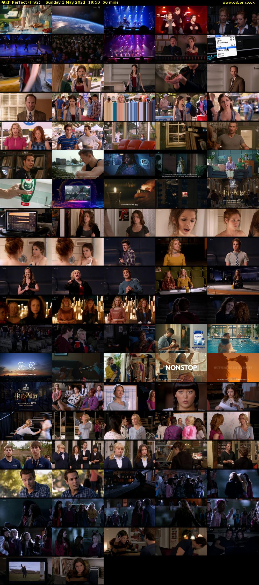 Pitch Perfect (ITV2) Sunday 1 May 2022 19:50 - 20:50
