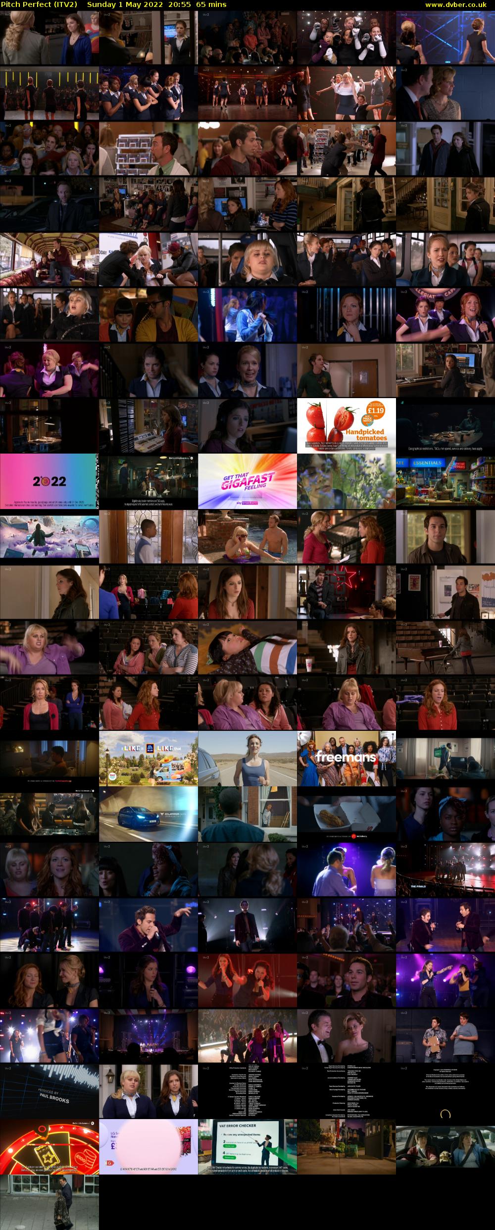 Pitch Perfect (ITV2) Sunday 1 May 2022 20:55 - 22:00
