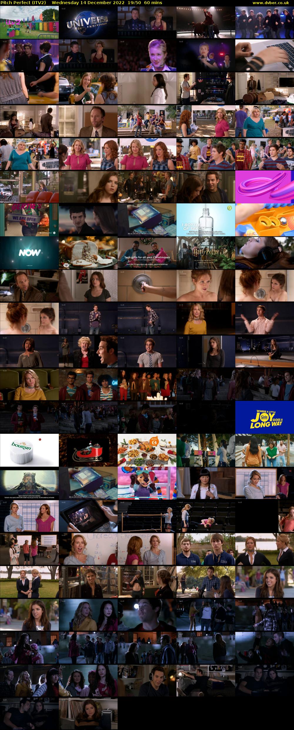 Pitch Perfect (ITV2) Wednesday 14 December 2022 19:50 - 20:50
