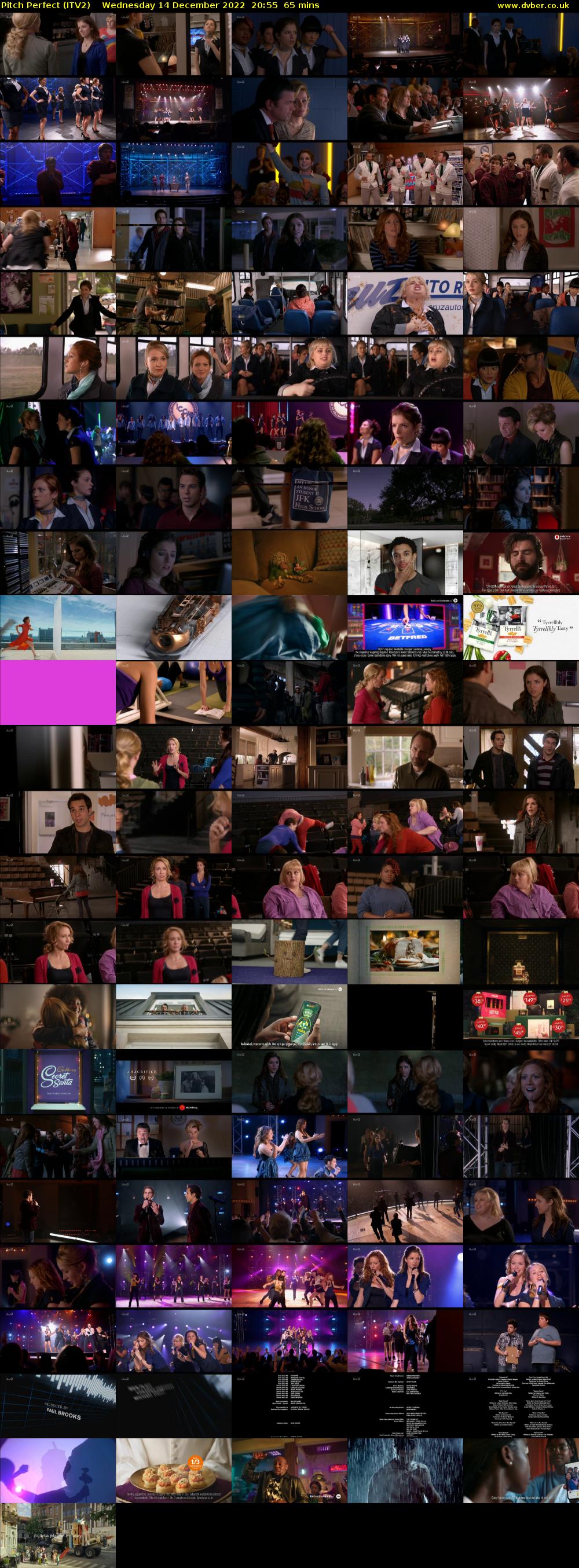 Pitch Perfect (ITV2) Wednesday 14 December 2022 20:55 - 22:00