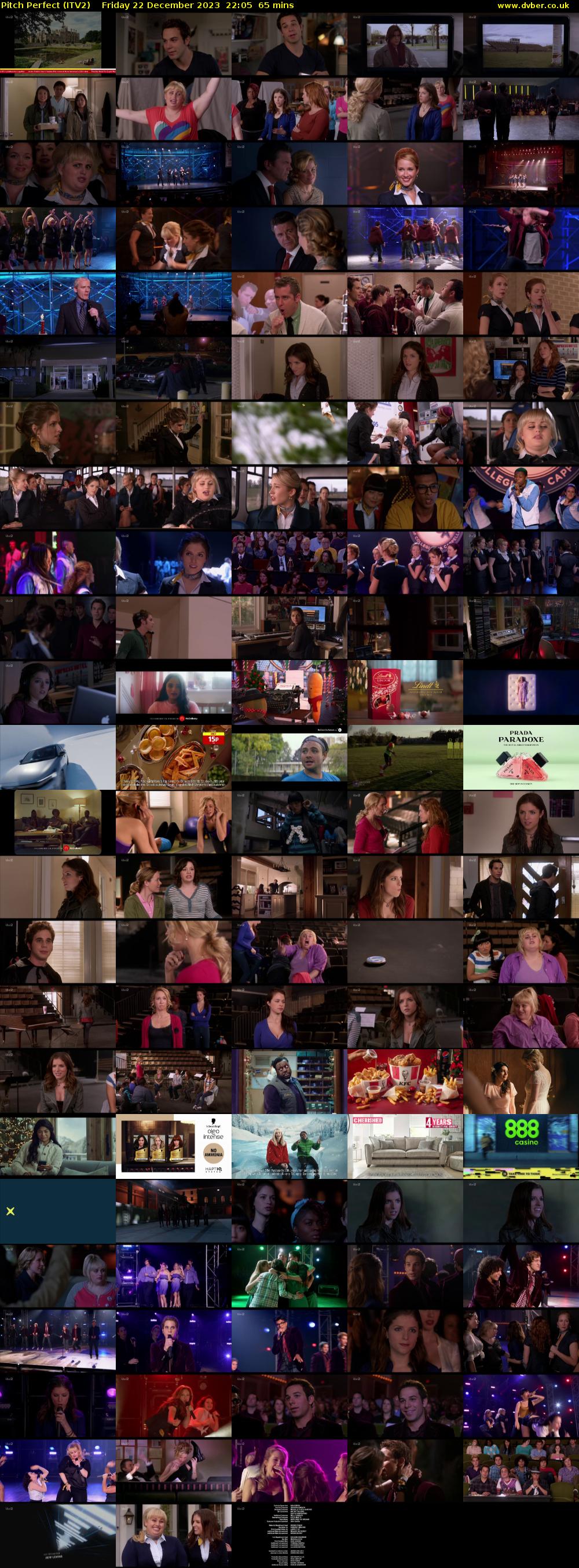 Pitch Perfect (ITV2) Friday 22 December 2023 22:05 - 23:10
