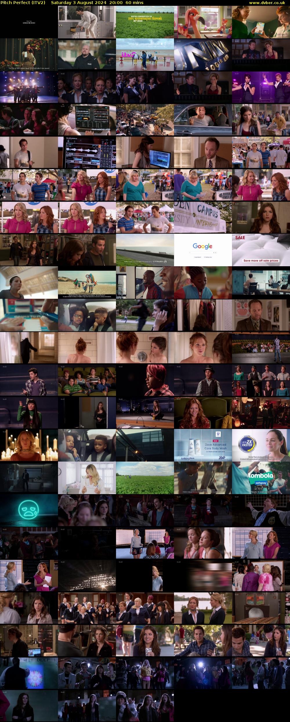 Pitch Perfect (ITV2) Saturday 3 August 2024 20:00 - 21:00