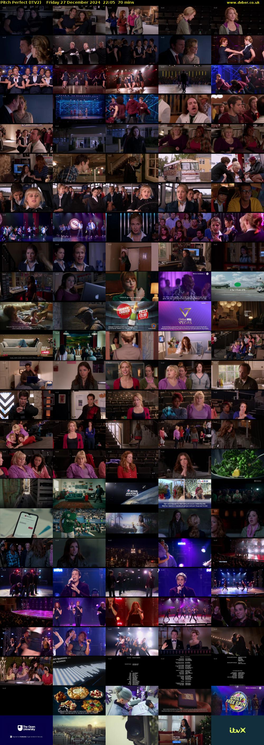 Pitch Perfect (ITV2) Friday 27 December 2024 22:05 - 23:15