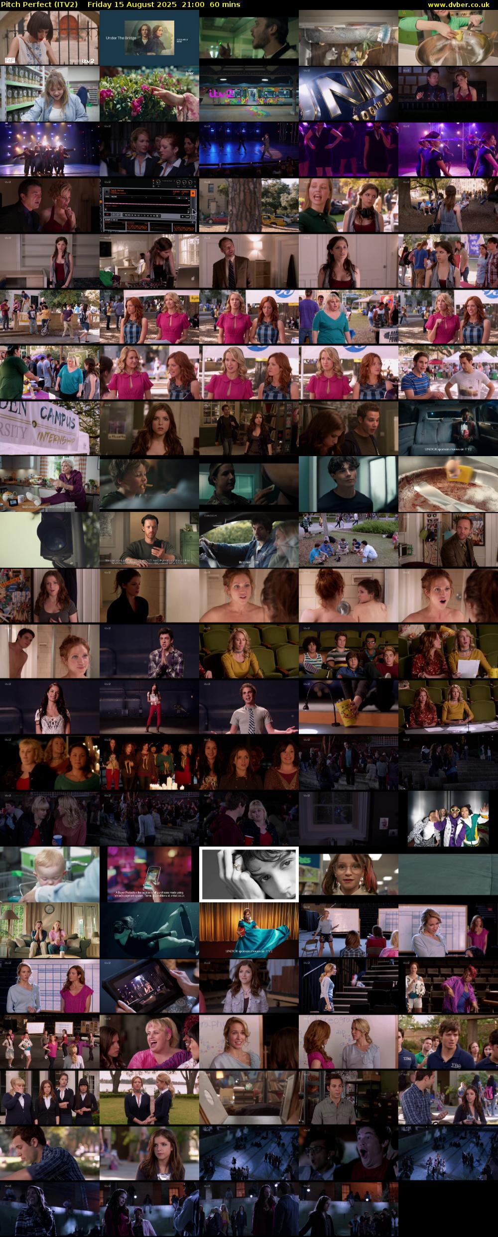 Pitch Perfect (ITV2) Friday 15 August 2025 21:00 - 22:00