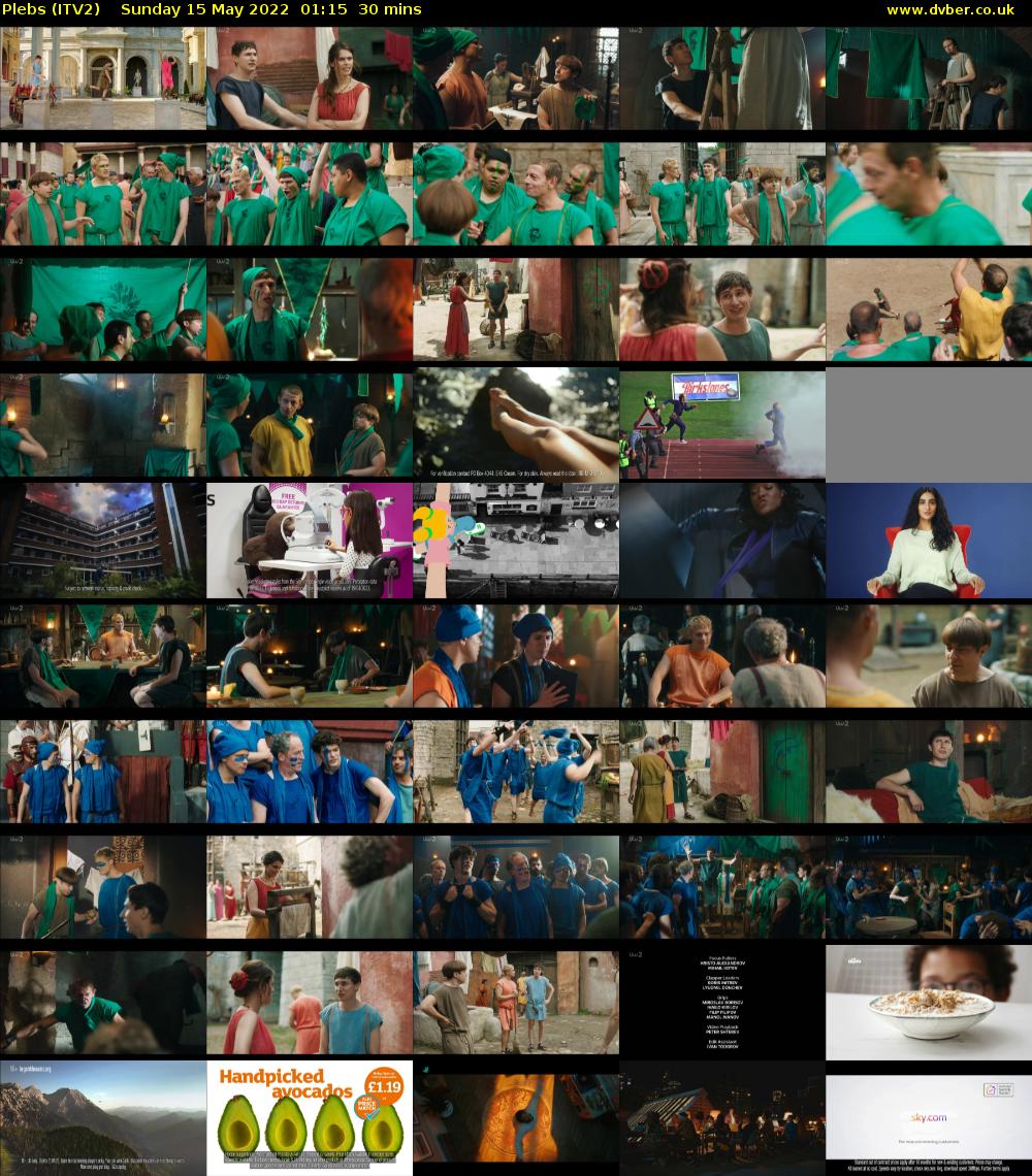 Plebs (ITV2) Sunday 15 May 2022 01:15 - 01:45