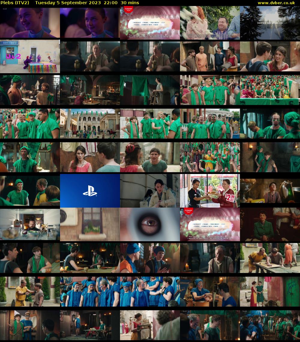 Plebs (ITV2) Tuesday 5 September 2023 22:00 - 22:30