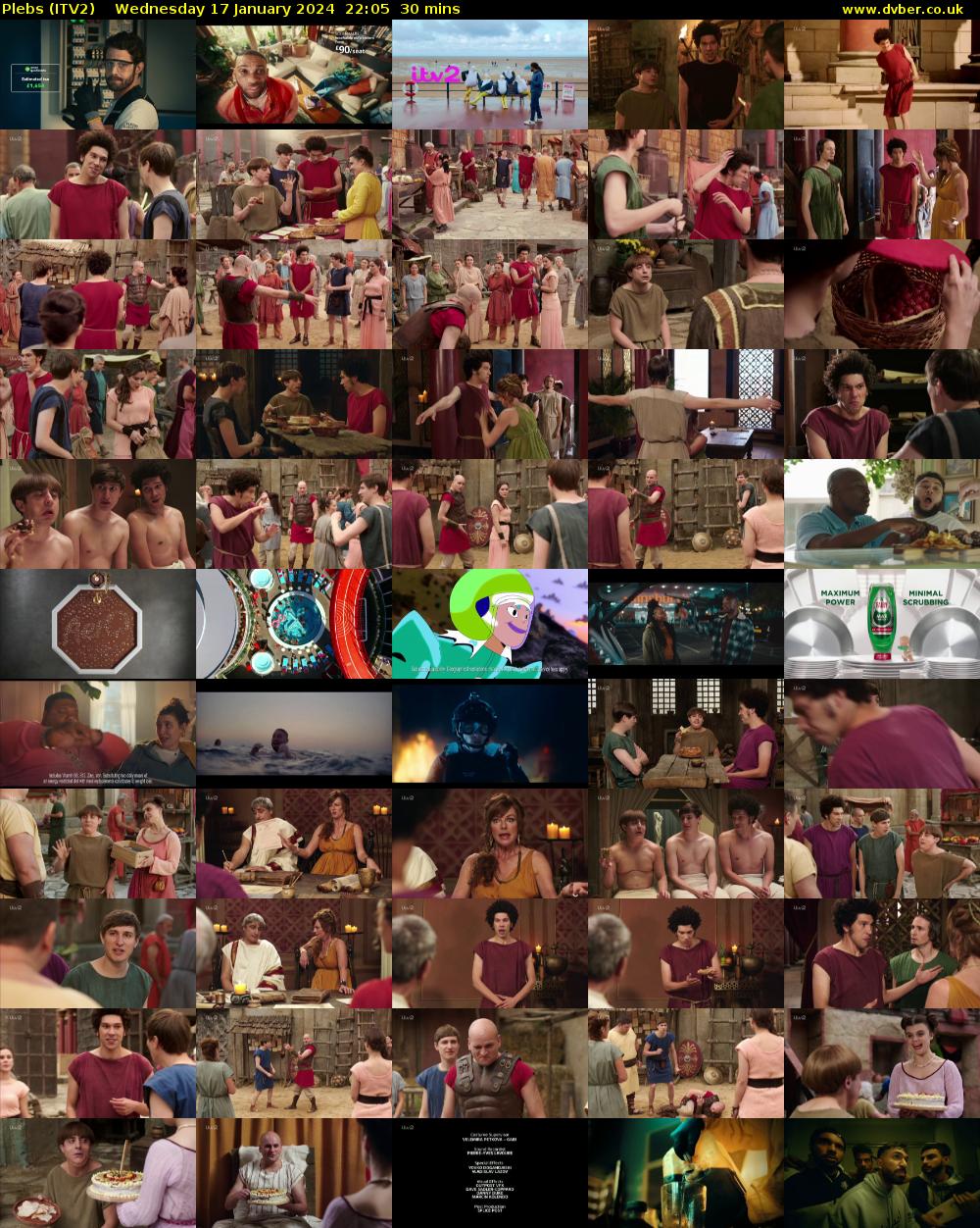 Plebs (ITV2) Wednesday 17 January 2024 22:05 - 22:35
