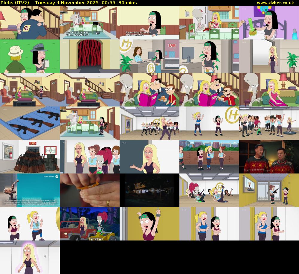 Plebs (ITV2) Tuesday 4 November 2025 00:55 - 01:25