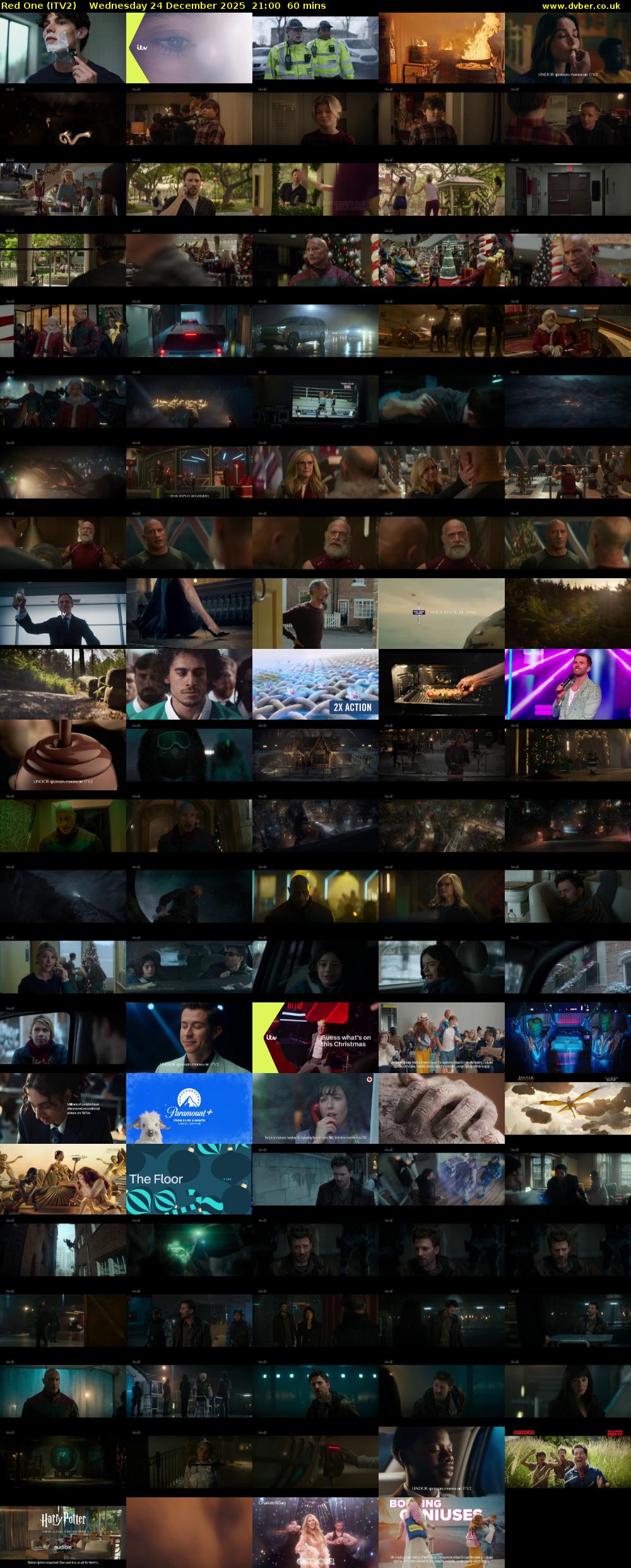 Red One (ITV2) Wednesday 24 December 2025 21:00 - 22:00
