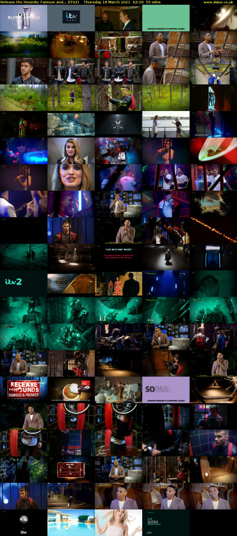 Release the Hounds: Famous and... (ITV2) Thursday 18 March 2021 02:20 - 03:15