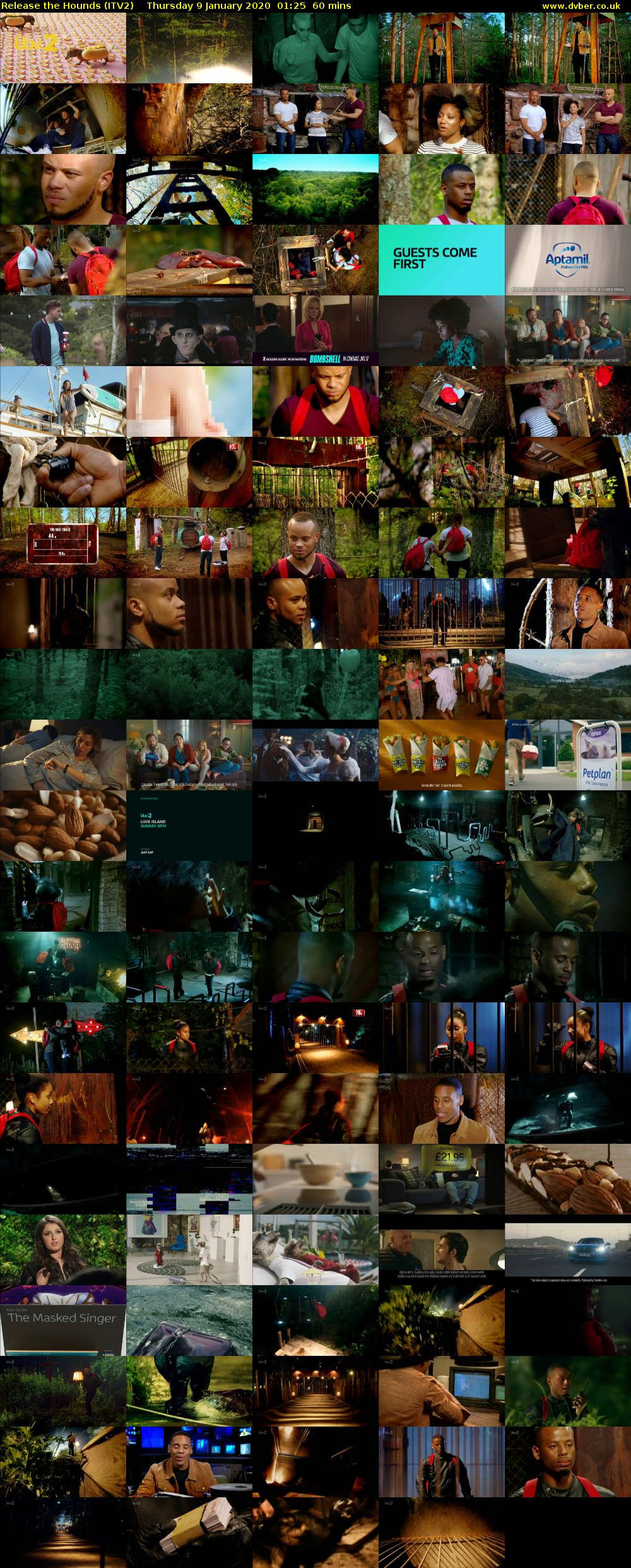 Release the Hounds (ITV2) Thursday 9 January 2020 01:25 - 02:25