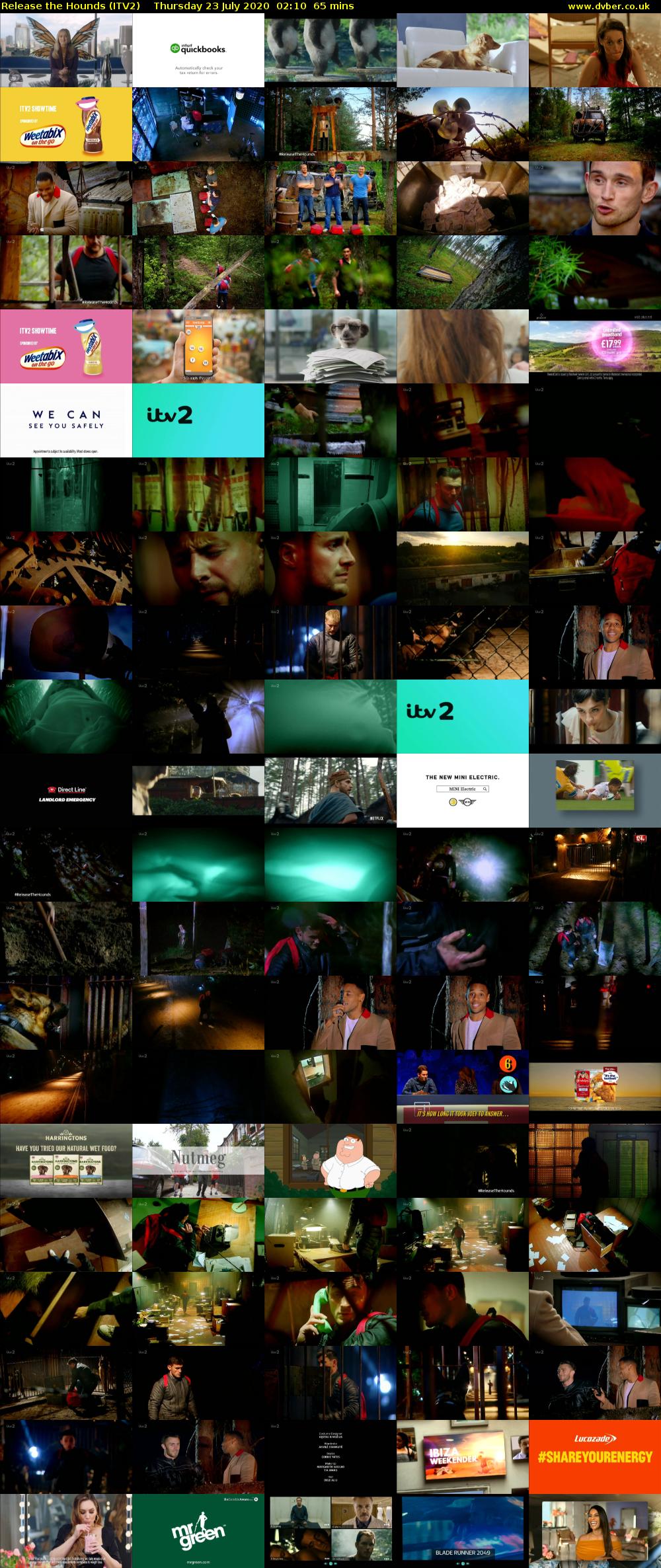 Release the Hounds (ITV2) Thursday 23 July 2020 02:10 - 03:15