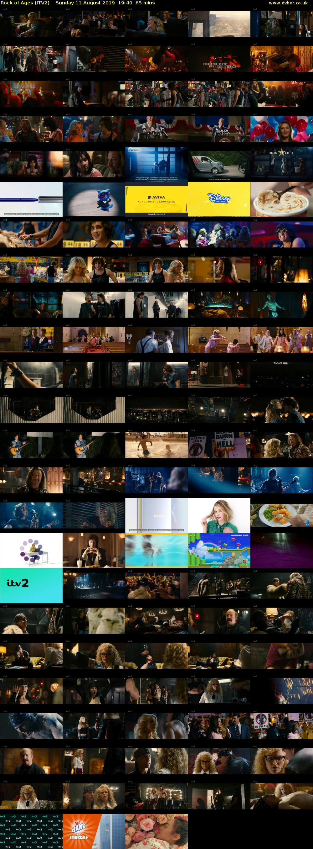 Rock of Ages (ITV2) Sunday 11 August 2019 19:40 - 20:45