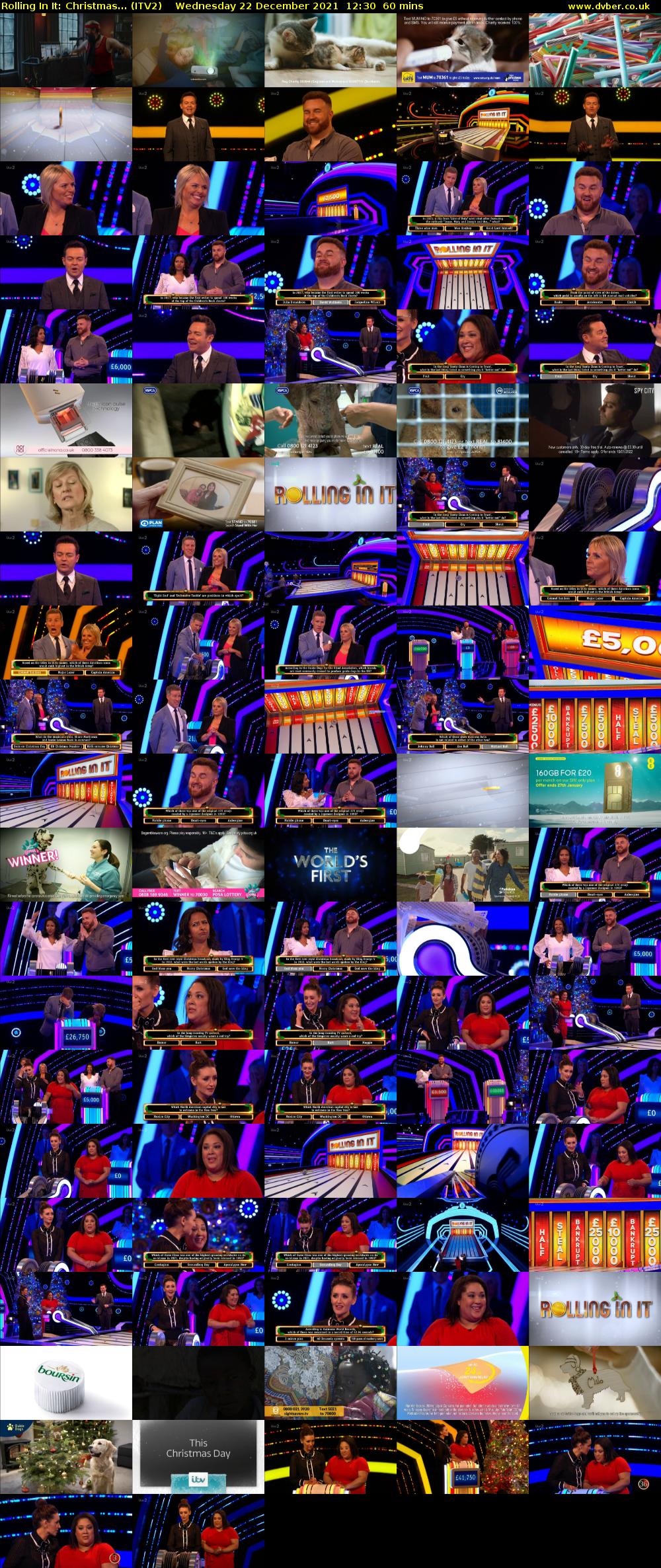 Rolling In It: Christmas... (ITV2) Wednesday 22 December 2021 12:30 - 13:30