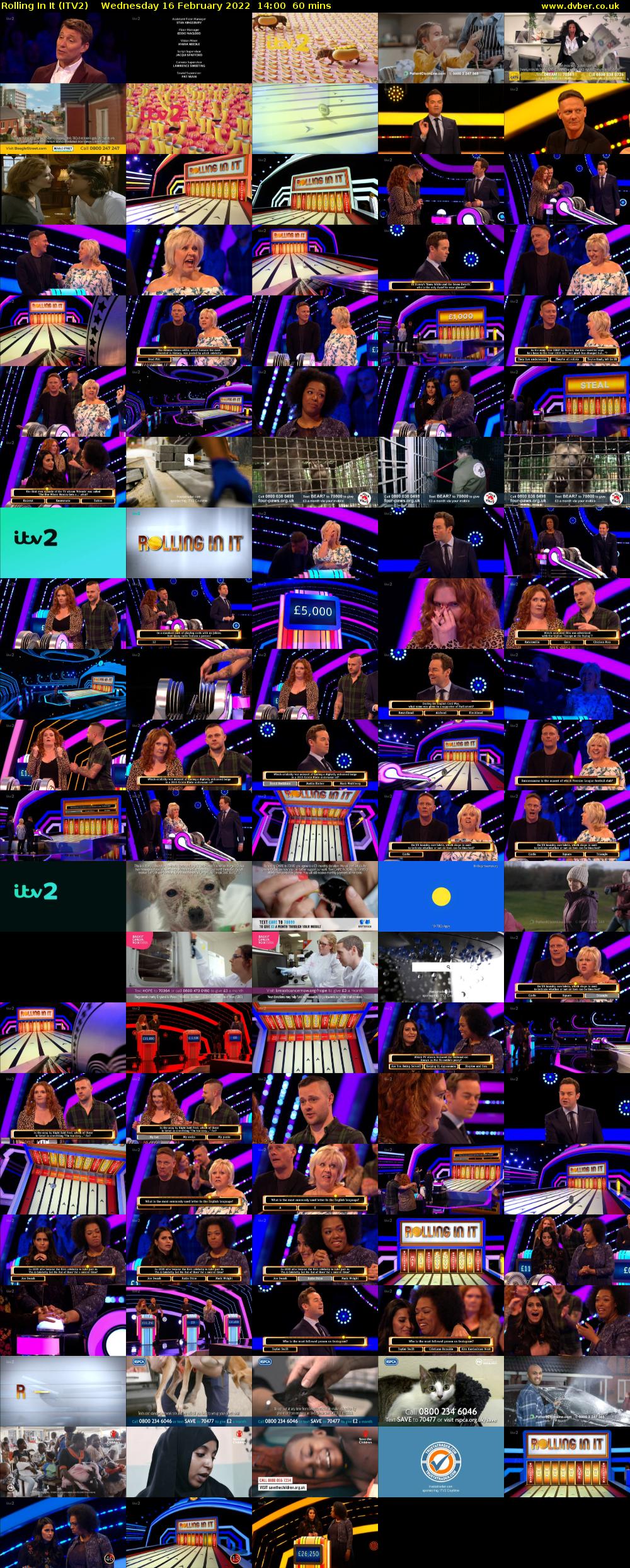 Rolling In It (ITV2) Wednesday 16 February 2022 14:00 - 15:00