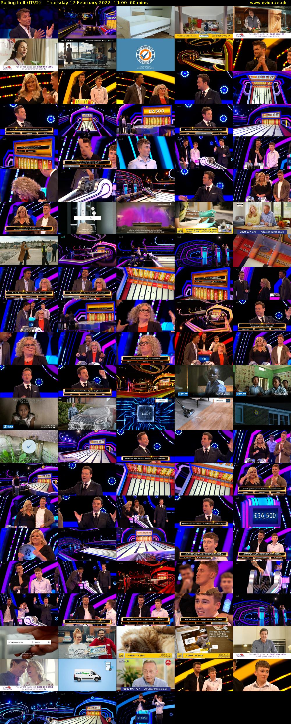 Rolling In It (ITV2) Thursday 17 February 2022 14:00 - 15:00