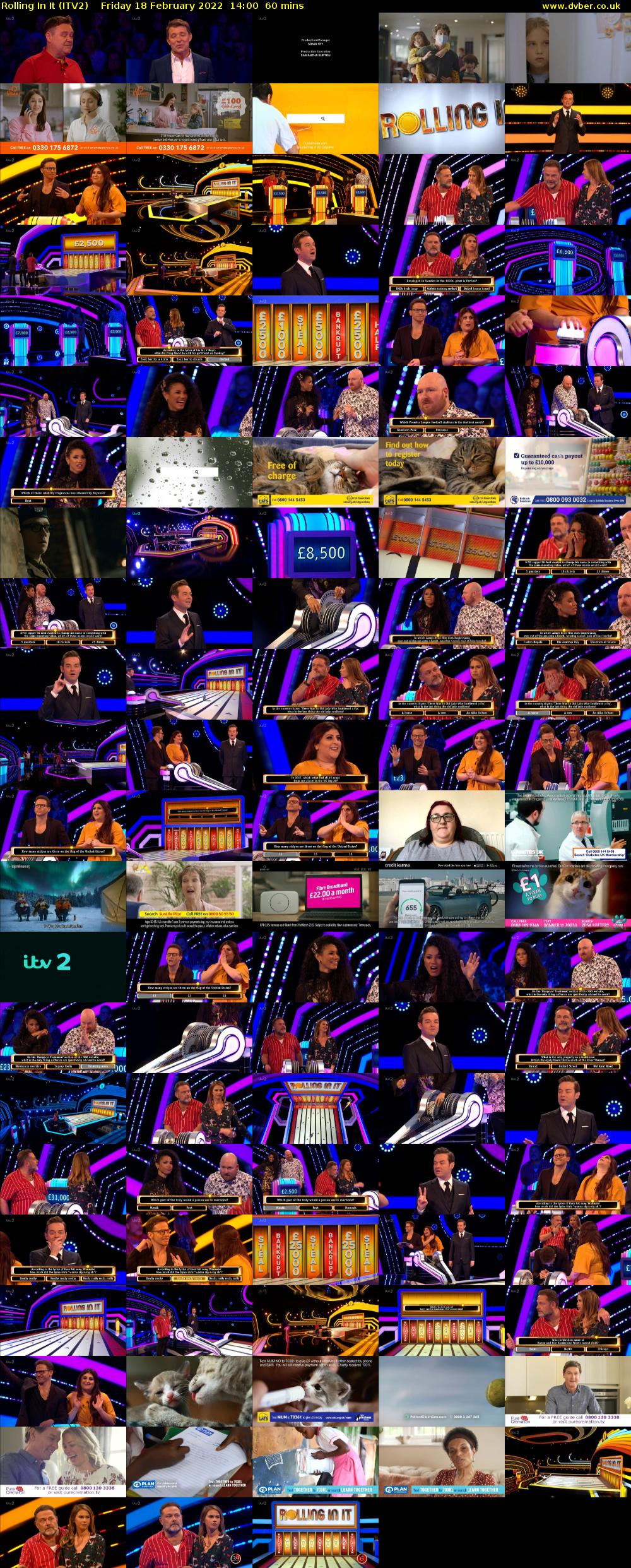 Rolling In It (ITV2) Friday 18 February 2022 14:00 - 15:00