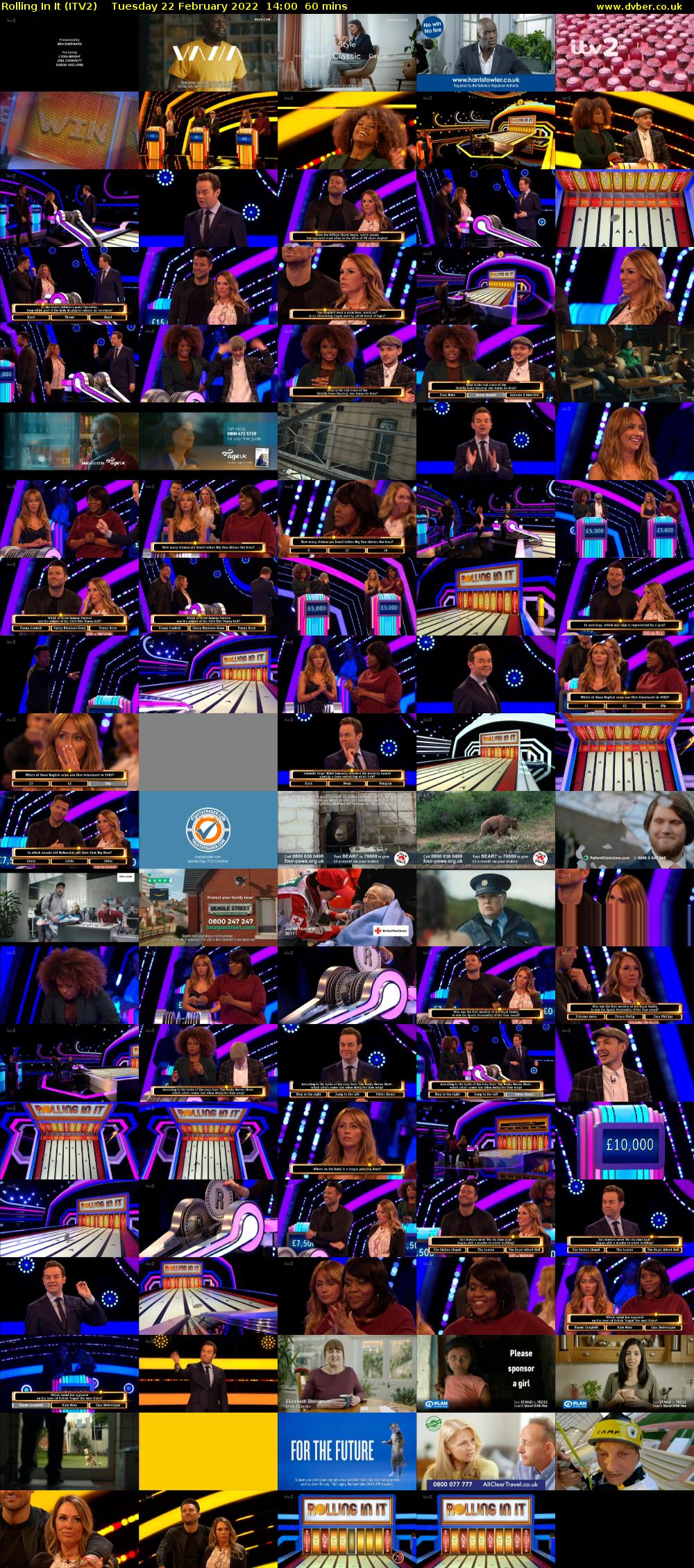 Rolling In It (ITV2) Tuesday 22 February 2022 14:00 - 15:00