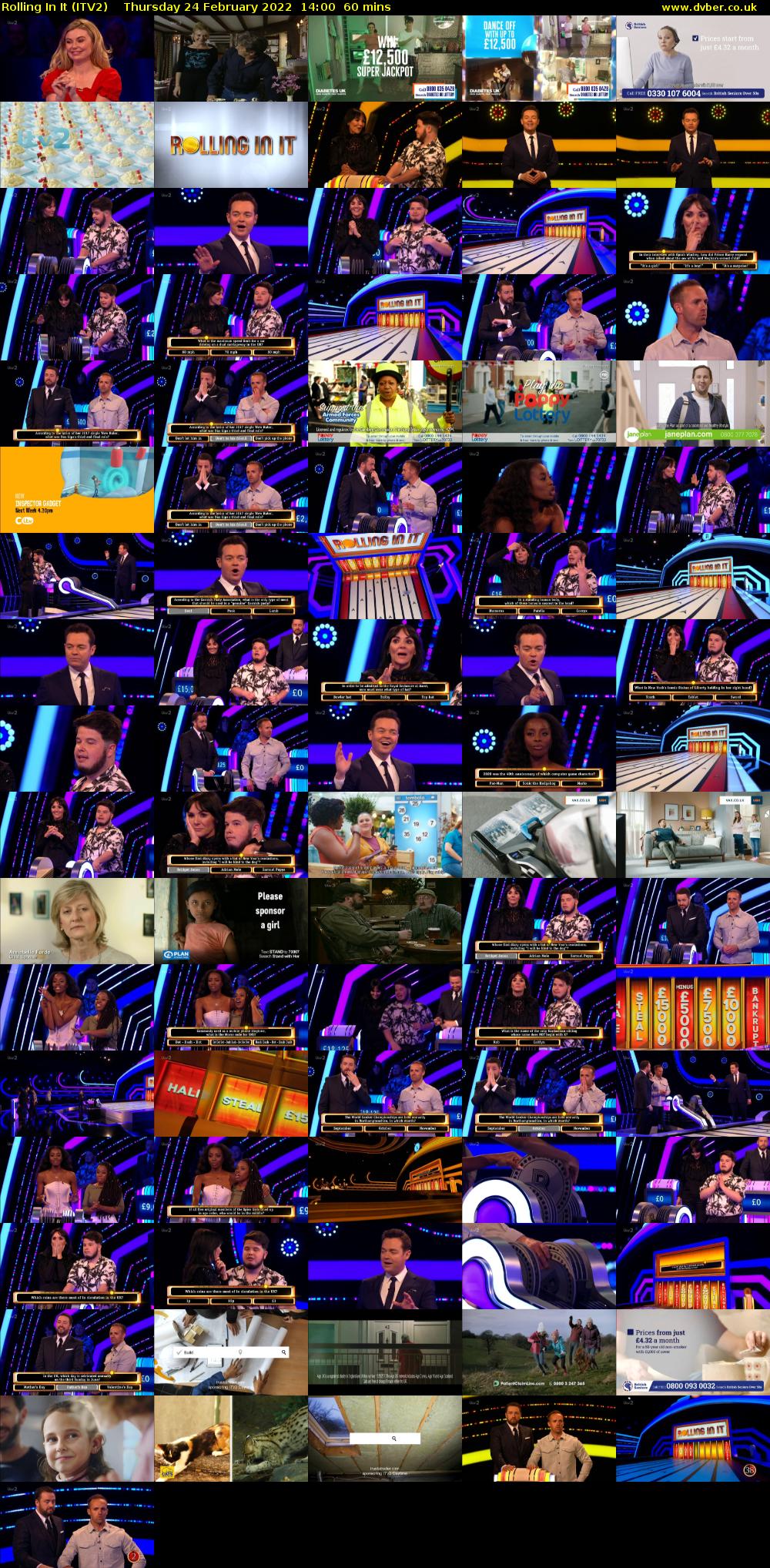 Rolling In It (ITV2) Thursday 24 February 2022 14:00 - 15:00