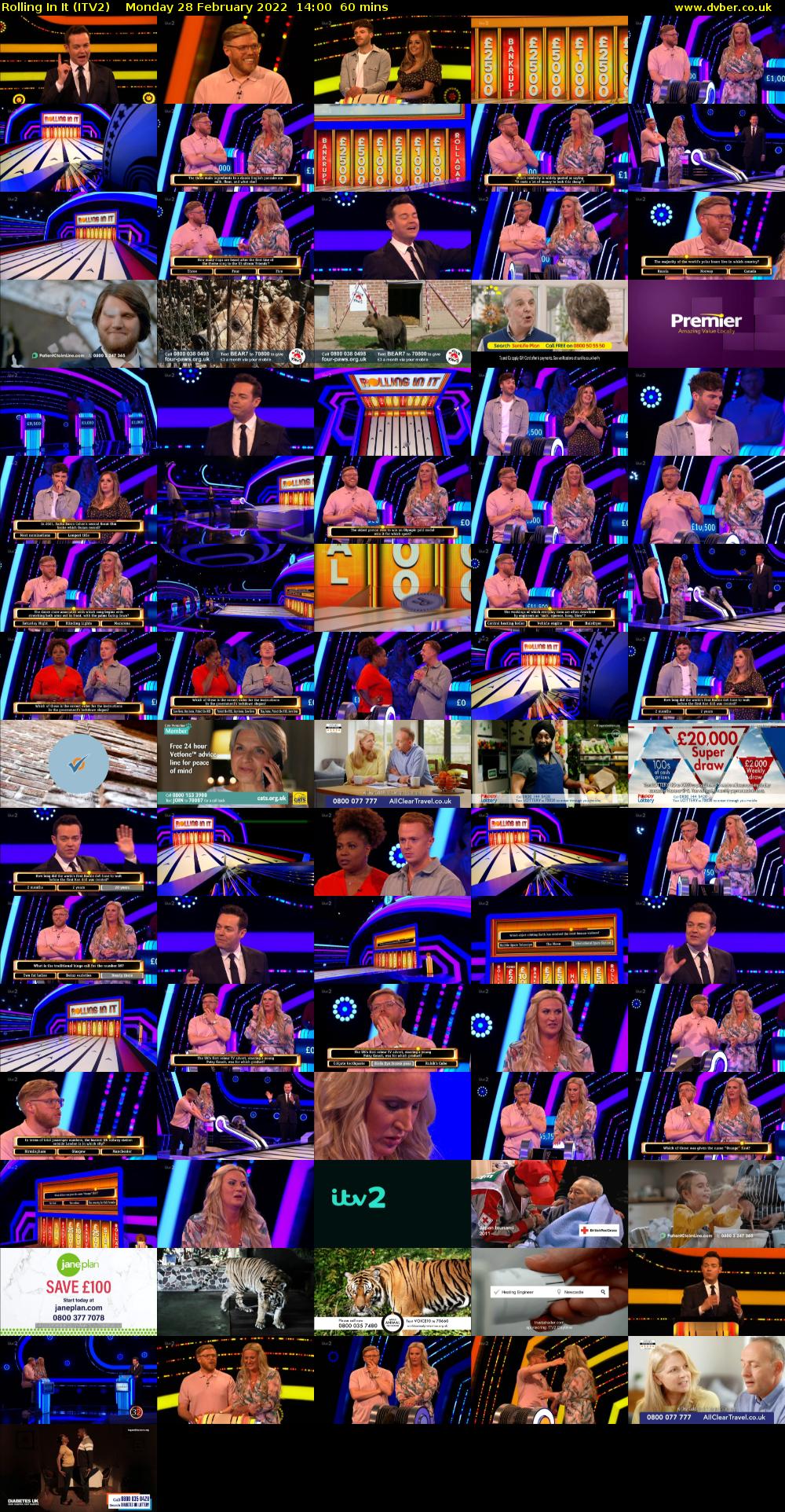 Rolling In It (ITV2) Monday 28 February 2022 14:00 - 15:00