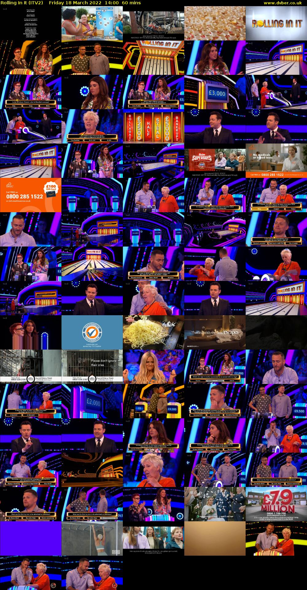 Rolling In It (ITV2) Friday 18 March 2022 14:00 - 15:00