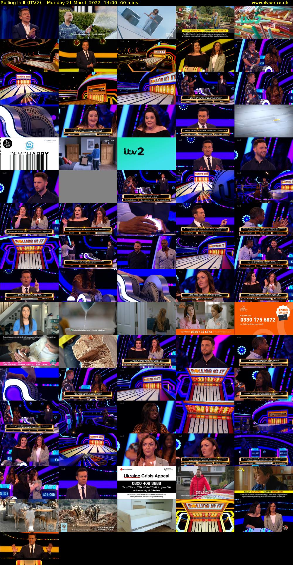 Rolling In It (ITV2) Monday 21 March 2022 14:00 - 15:00