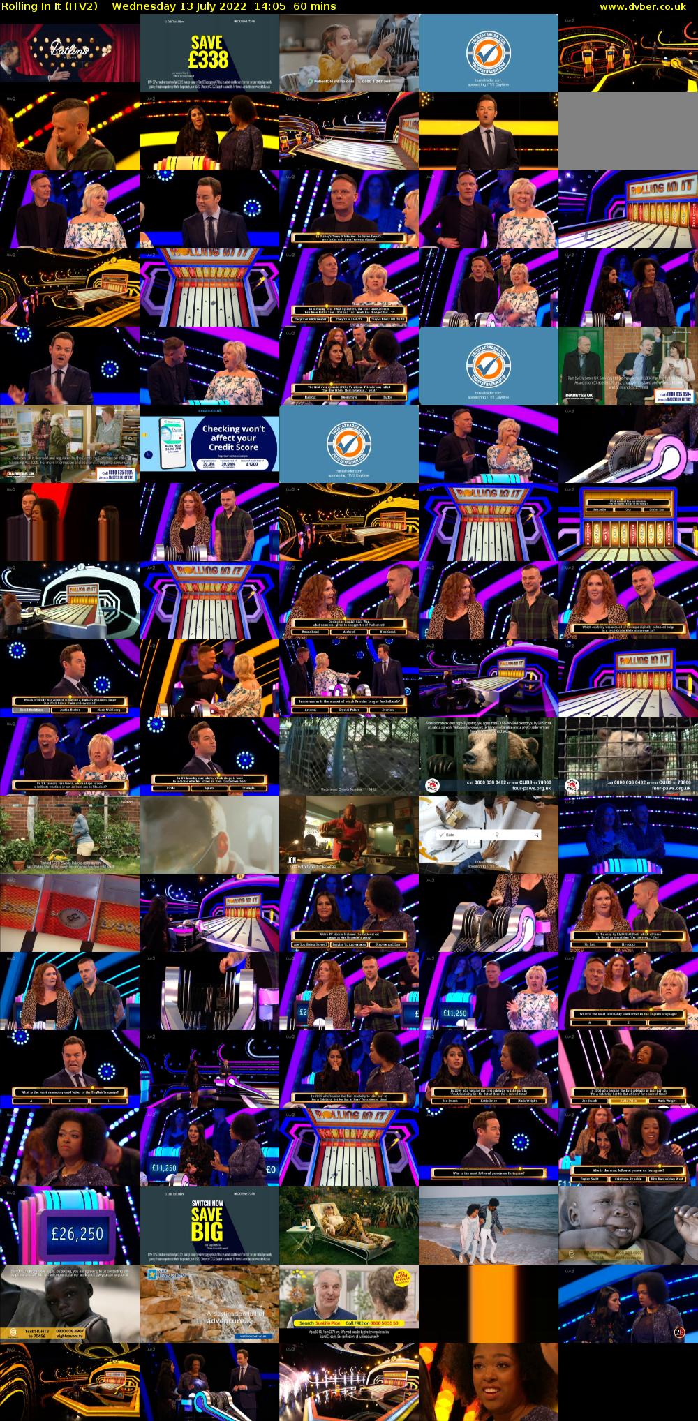Rolling In It (ITV2) Wednesday 13 July 2022 14:05 - 15:05