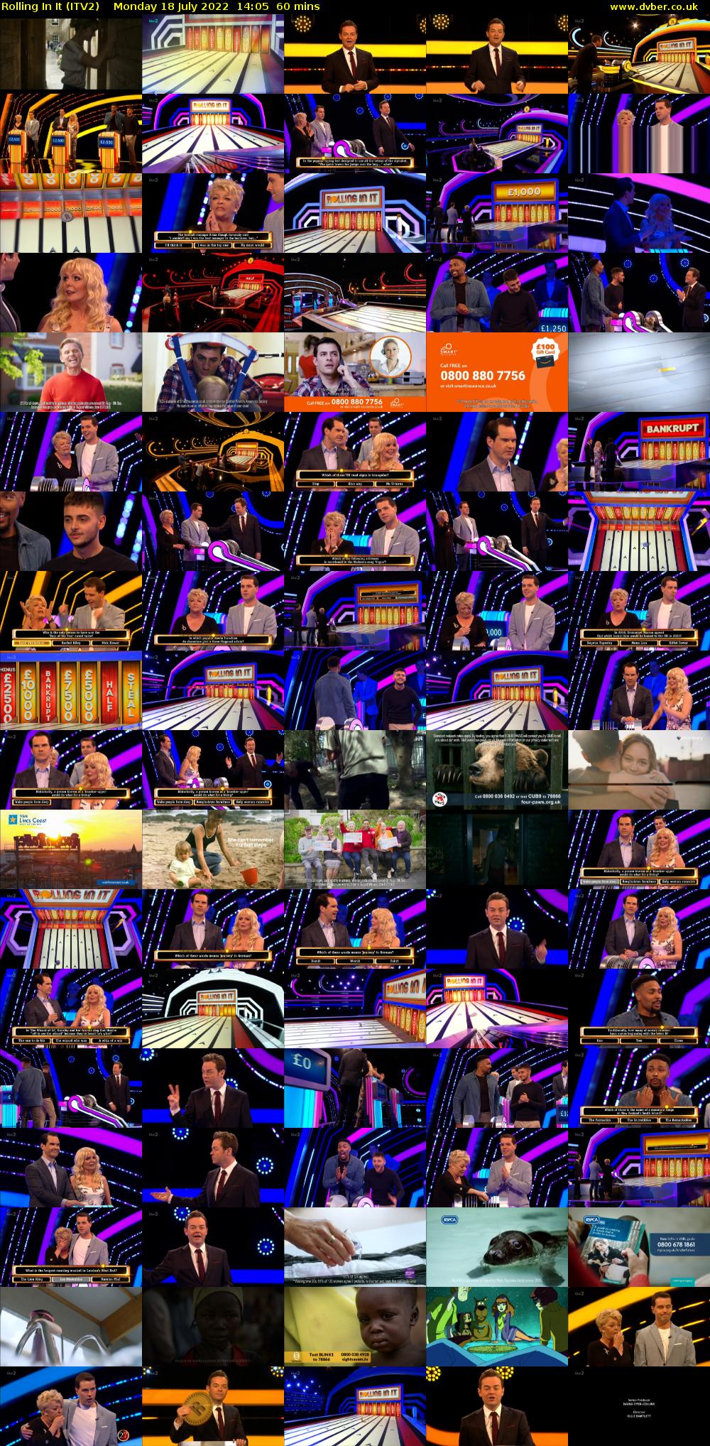 Rolling In It (ITV2) Monday 18 July 2022 14:05 - 15:05