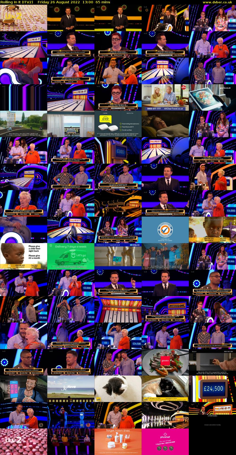 Rolling In It (ITV2) Friday 26 August 2022 13:00 - 14:05