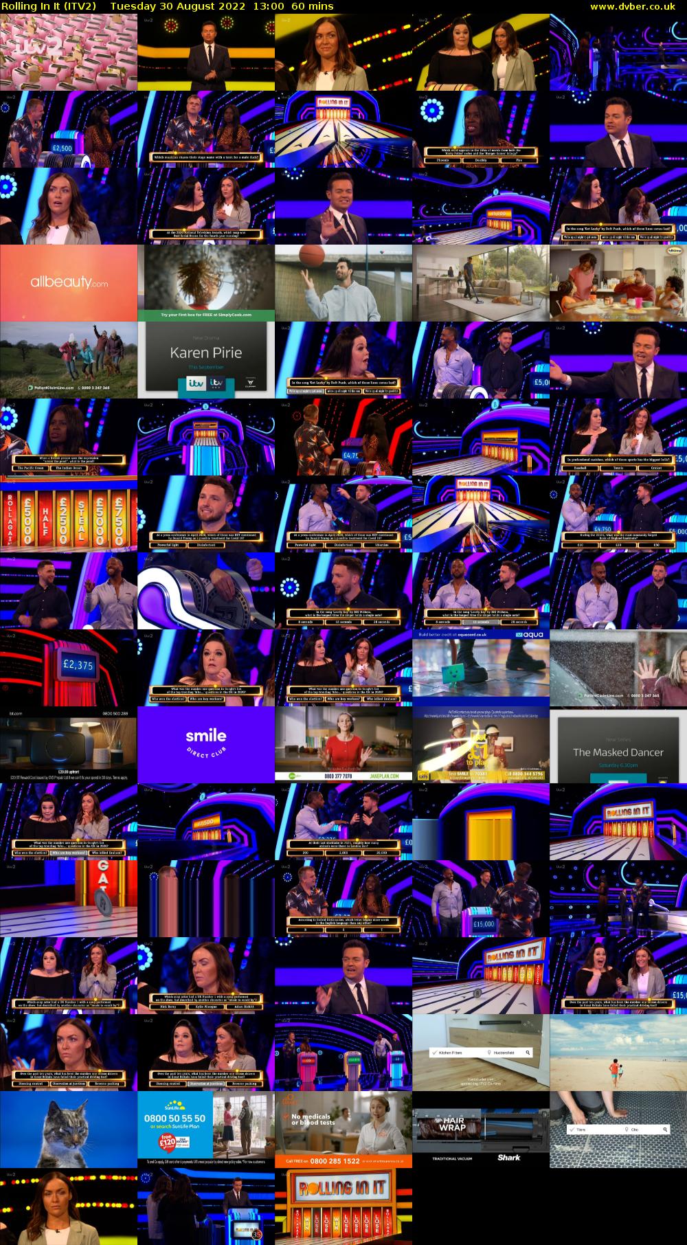 Rolling In It (ITV2) Tuesday 30 August 2022 13:00 - 14:00
