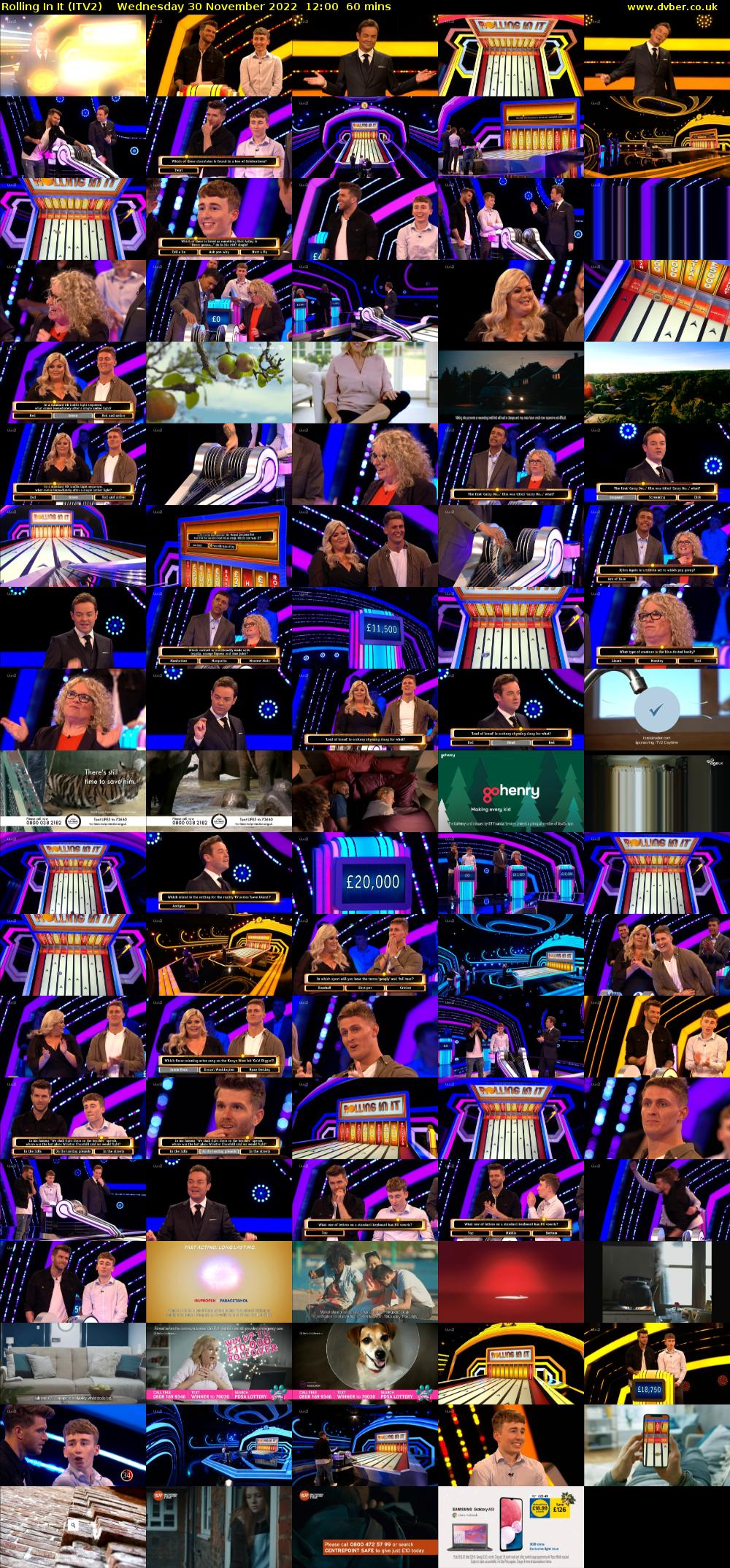 Rolling In It (ITV2) Wednesday 30 November 2022 12:00 - 13:00