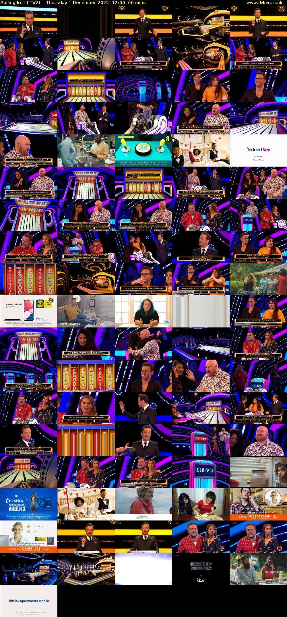 Rolling In It (ITV2) Thursday 1 December 2022 12:00 - 13:00