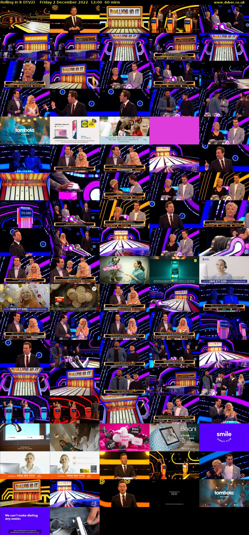 Rolling In It (ITV2) Friday 2 December 2022 12:00 - 13:00