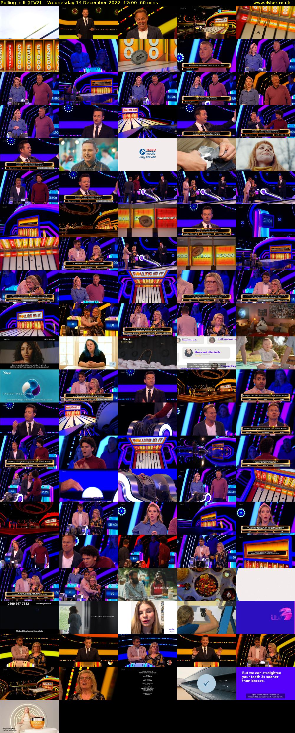 Rolling In It (ITV2) Wednesday 14 December 2022 12:00 - 13:00