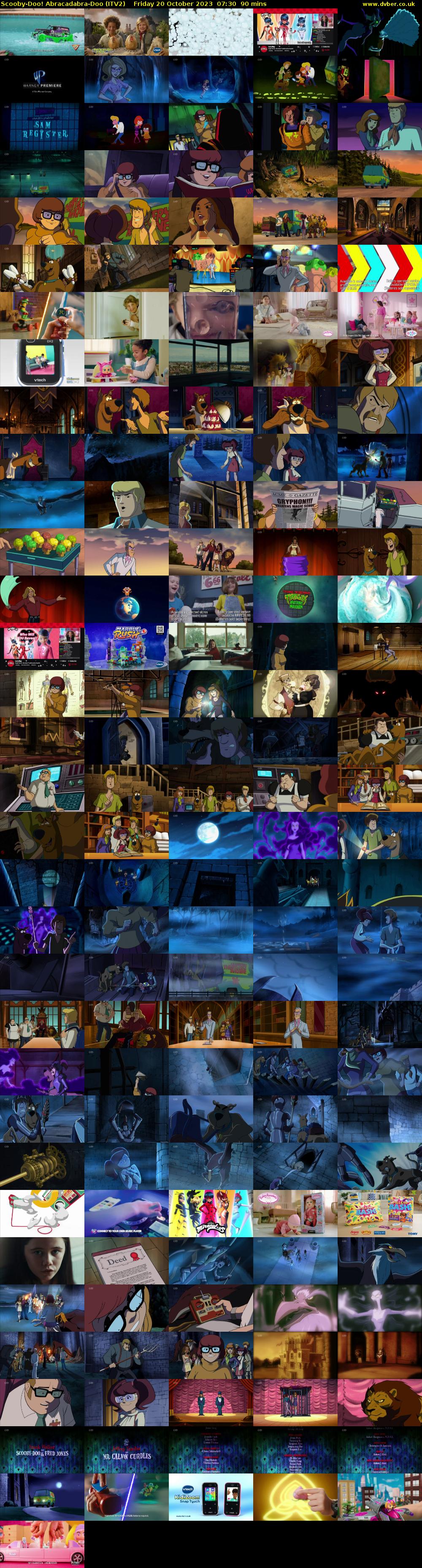 Scooby-Doo! Abracadabra-Doo (ITV2) Friday 20 October 2023 07:30 - 09:00