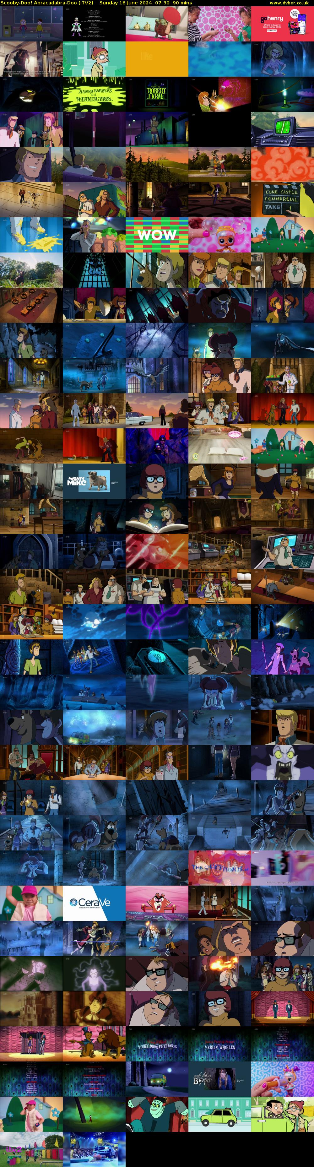 Scooby-Doo! Abracadabra-Doo (ITV2) Sunday 16 June 2024 07:30 - 09:00